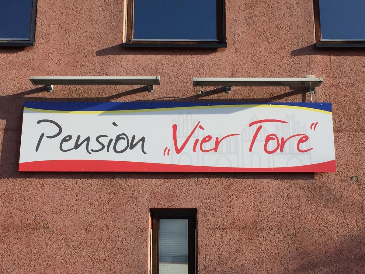 Pension ,,Vier Tore" Neubrandenburg Kültér fotó